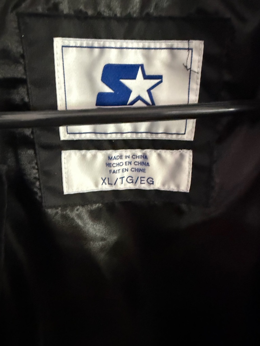 San Francisco Giants Black & White Satin Jacket Size XL - Picture 2 of 3